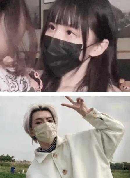 原创蔡萝莉被网暴后学七鹤大人爱上戴口罩2人越来越像兄妹