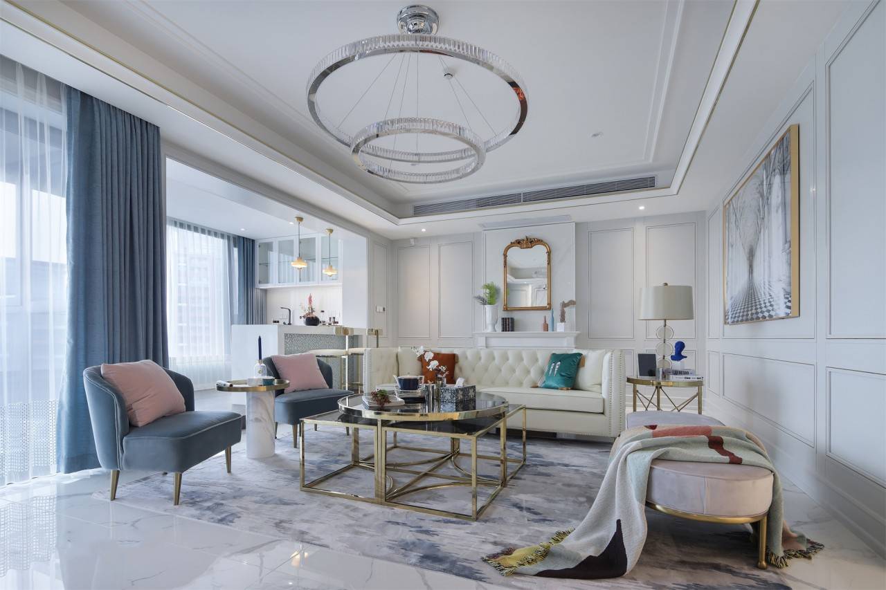 家居大师装饰270㎡法式情调满足对法式轻奢的想象