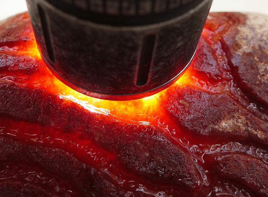 姹紫嫣红一一极品红翡原石欣赏_翡翠