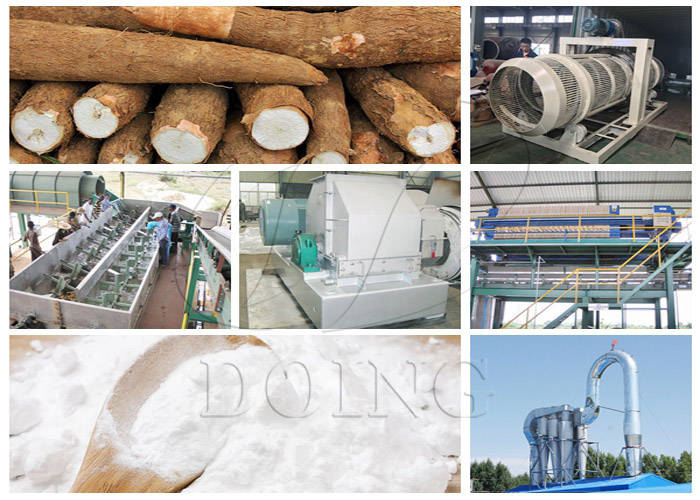 木薯粉的制作过程