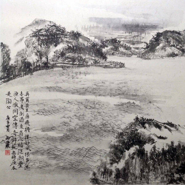 《宁波东钱湖之二》