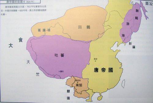 唐朝告诉你什么叫强大,哪怕我晚期乱成这样,你也必须服我