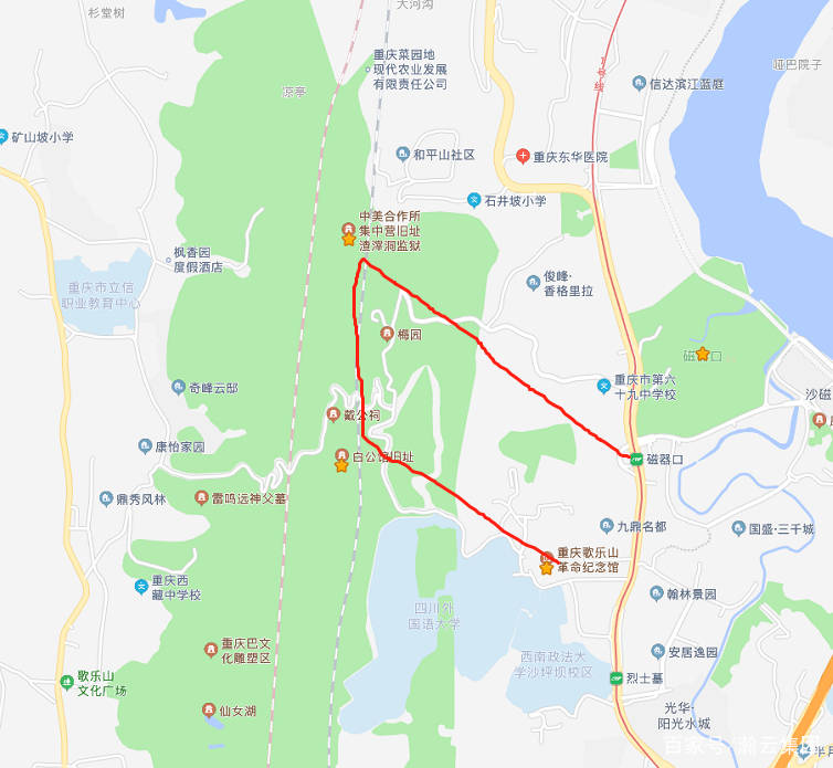 重庆歌乐山烈士陵园-白公馆-渣滓洞-磁器口热门景点介绍