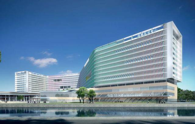 多首层立体交通体系的智慧医疗南通市中央创新区医学综合体一期