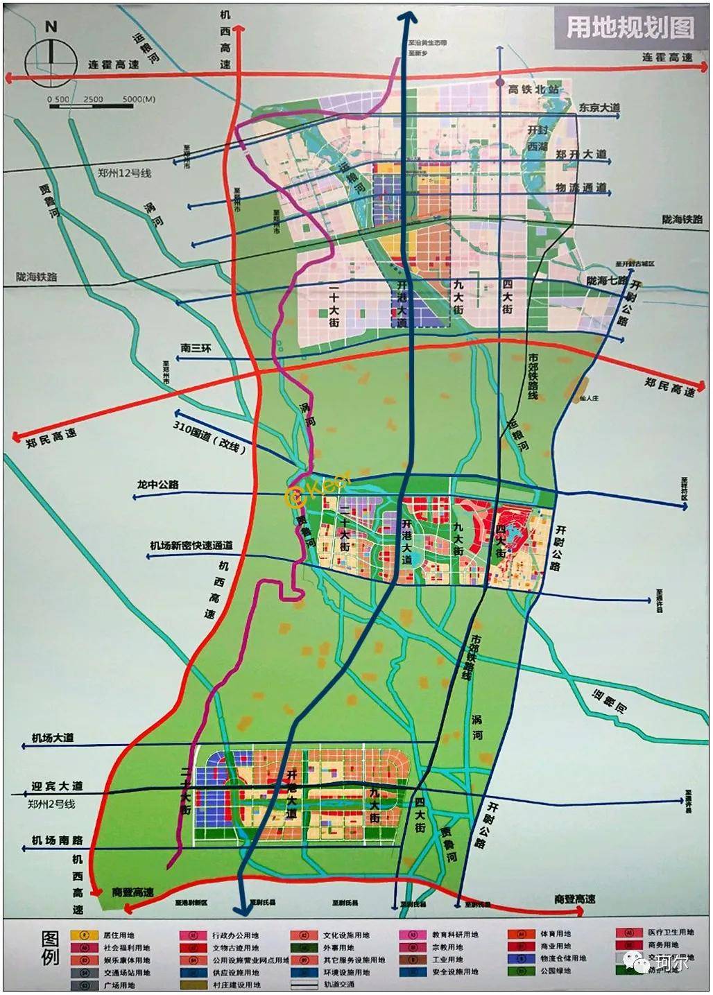 2021年原阳县cbd规划图图片