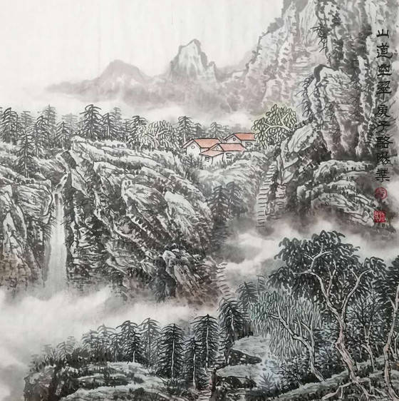 出版有《骆阳叶花鸟画册》,《骆阳叶山水画作品选》,《书画名家