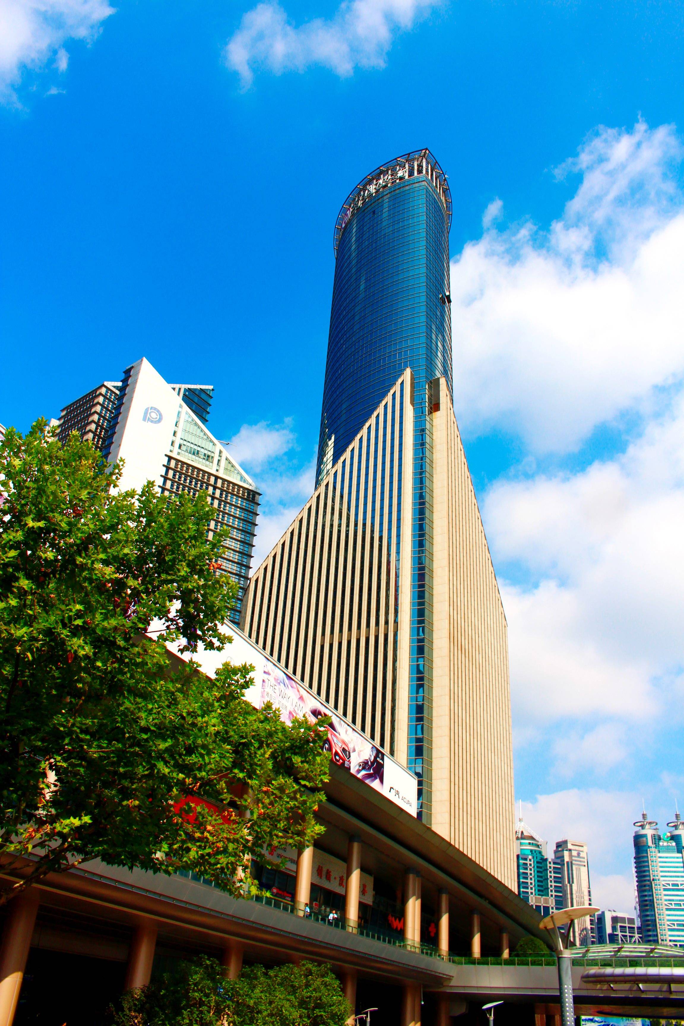 上海浦东新区与外滩风光