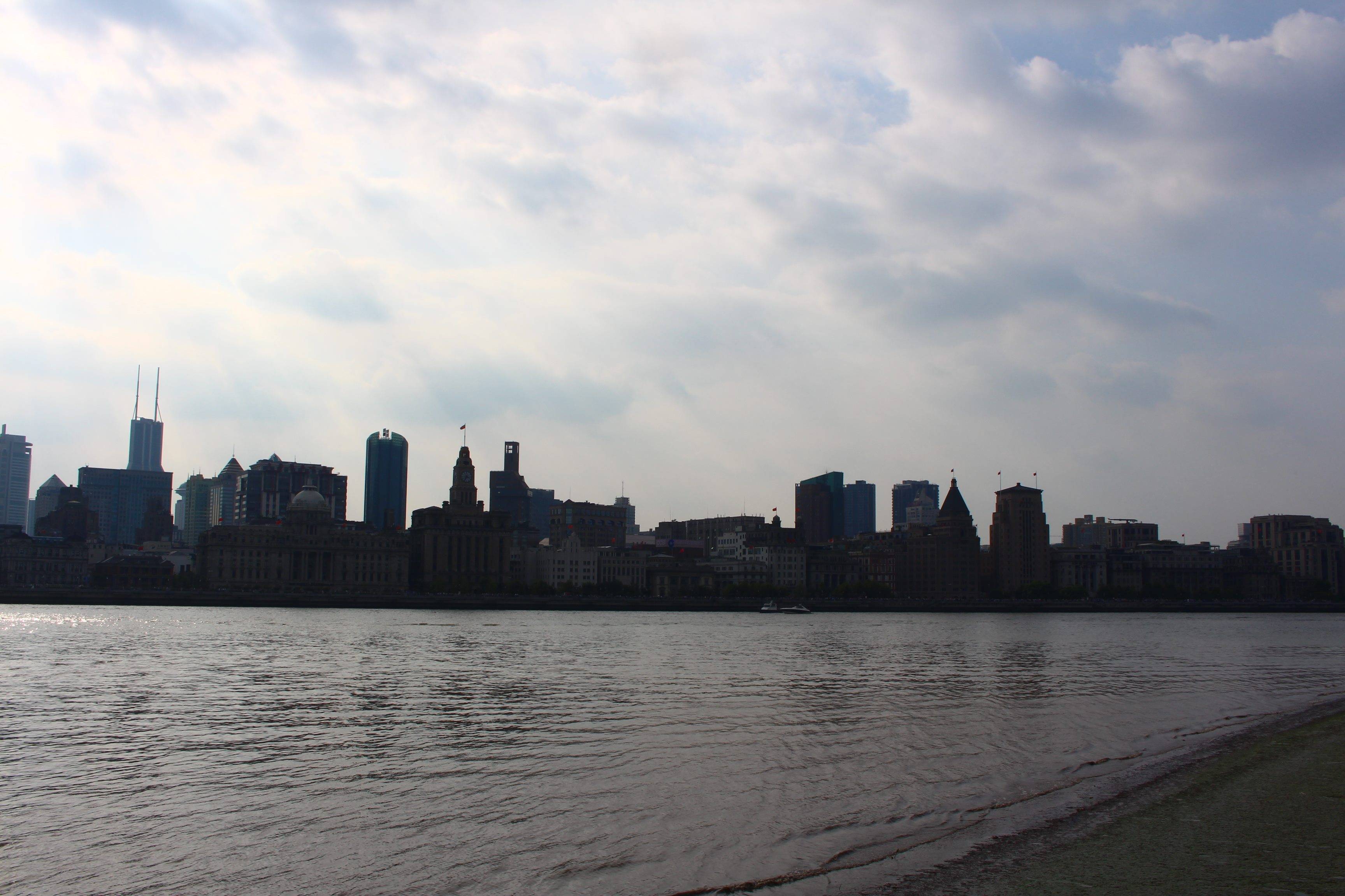 上海浦东新区与外滩风光