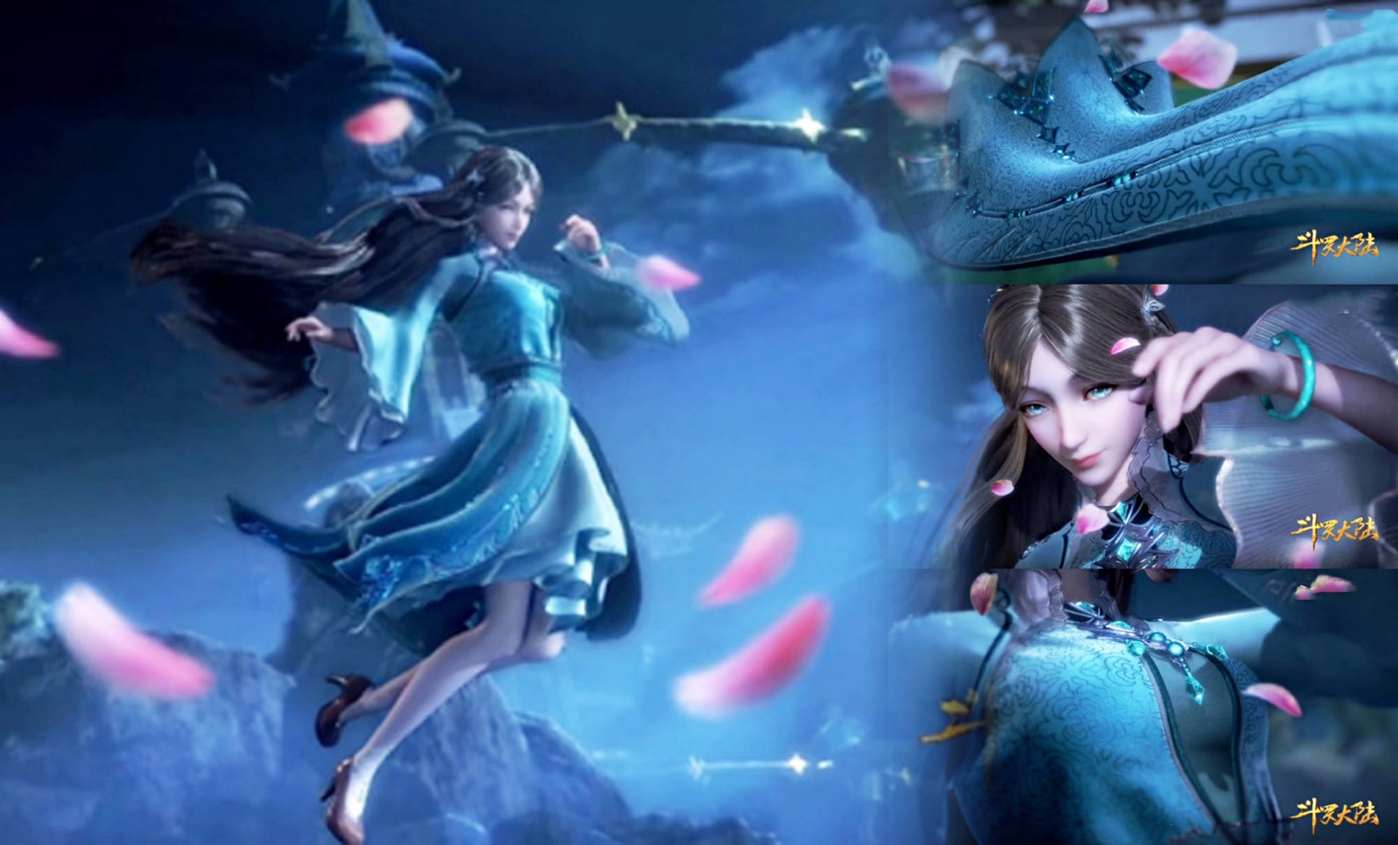 斗罗:七怪五年相聚建模细节,小舞裙子不宜打架,奥斯卡伤疤消失