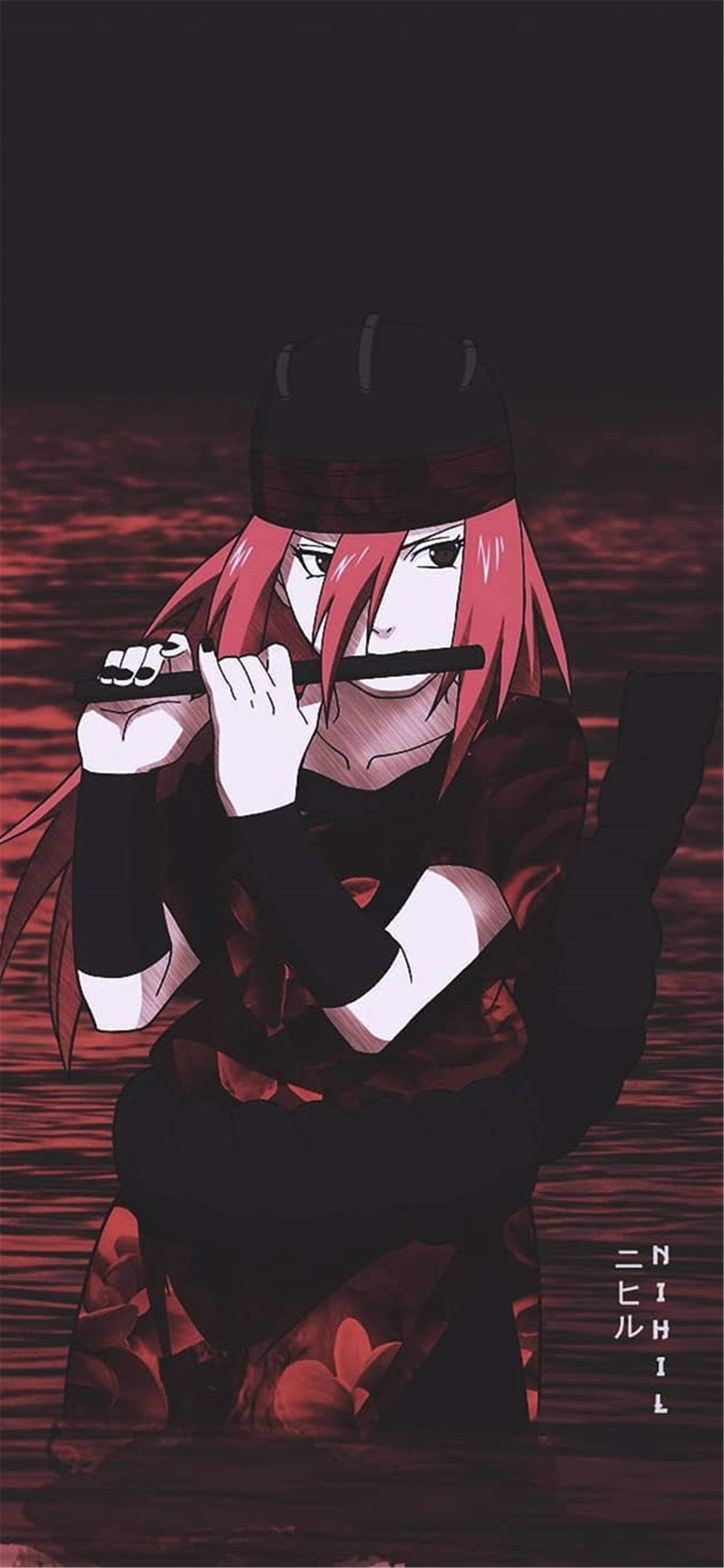 火影女性人物无水印全面屏壁纸分享最后一张照美冥的是彩蛋