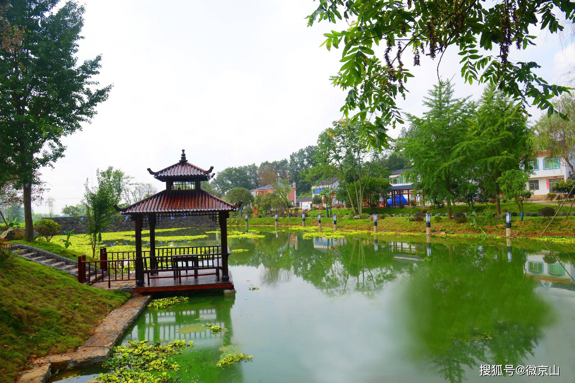 原创京山:乡贤沃土发水河, 青山绿水泛清波