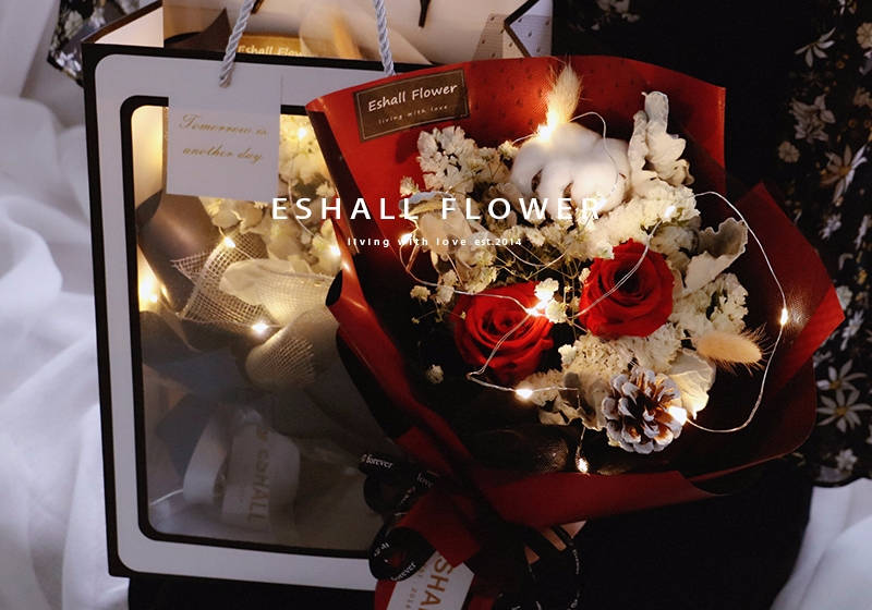 七夕花礼eshallflower永生玫瑰花品质甄选为爱永生 搜狐大视野 搜狐新闻