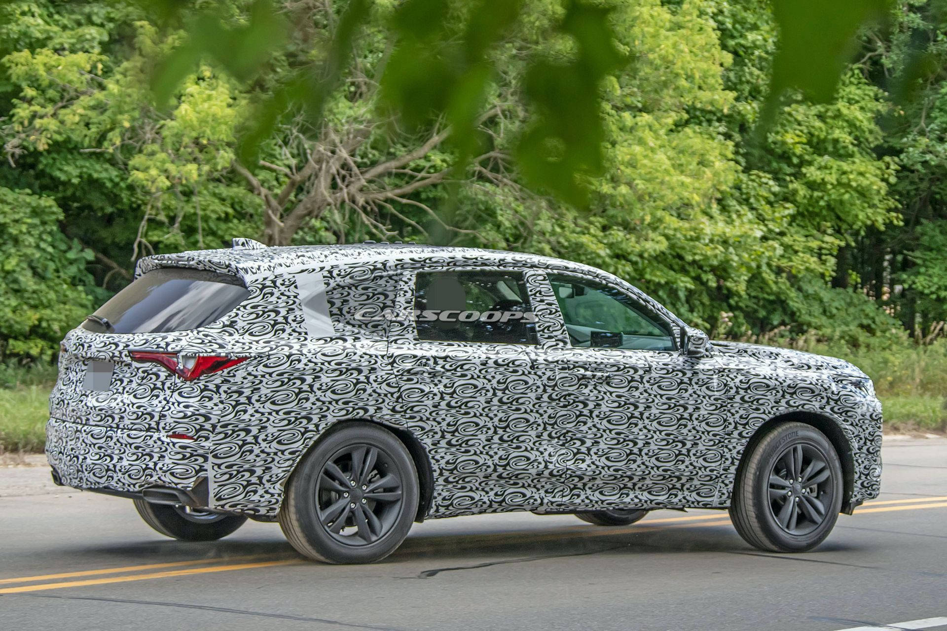 2021款讴歌mdx谍照曝光types版于秋季亮相