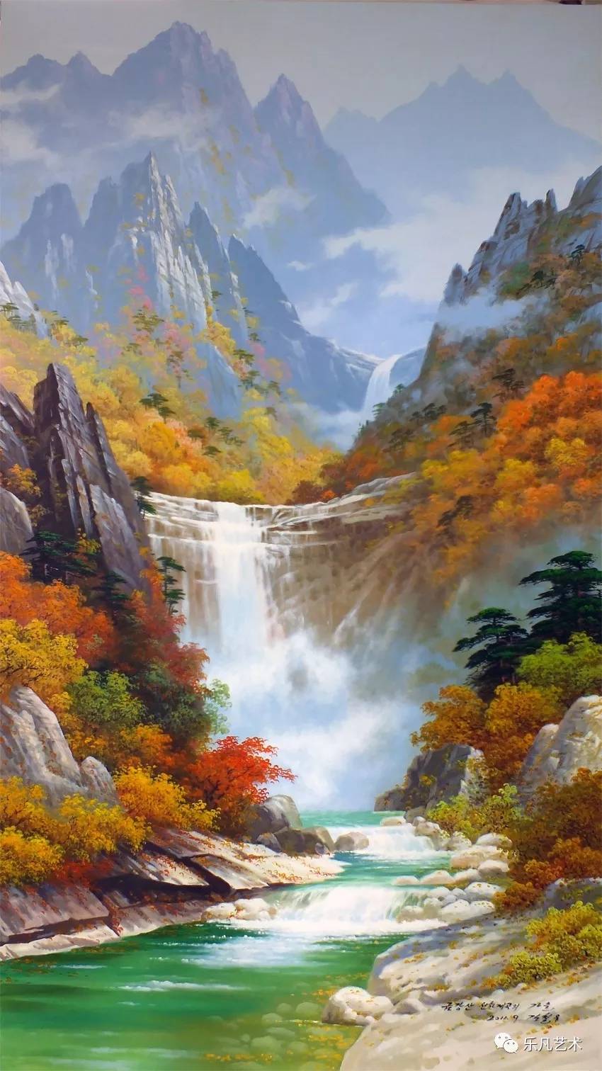 艺中秋韵 ▏朝鲜秋季风景作品欣赏_手机搜狐网