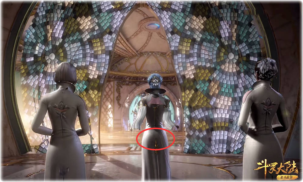 斗罗118集唐月华首曝全身照身材没得挑比比比东还翘