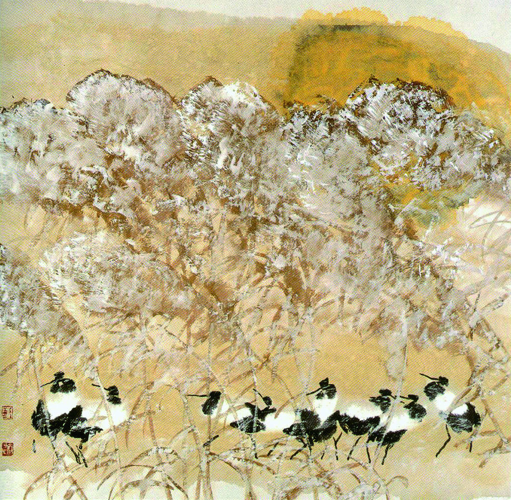 画家本是大悟人——品彭太武花鸟画