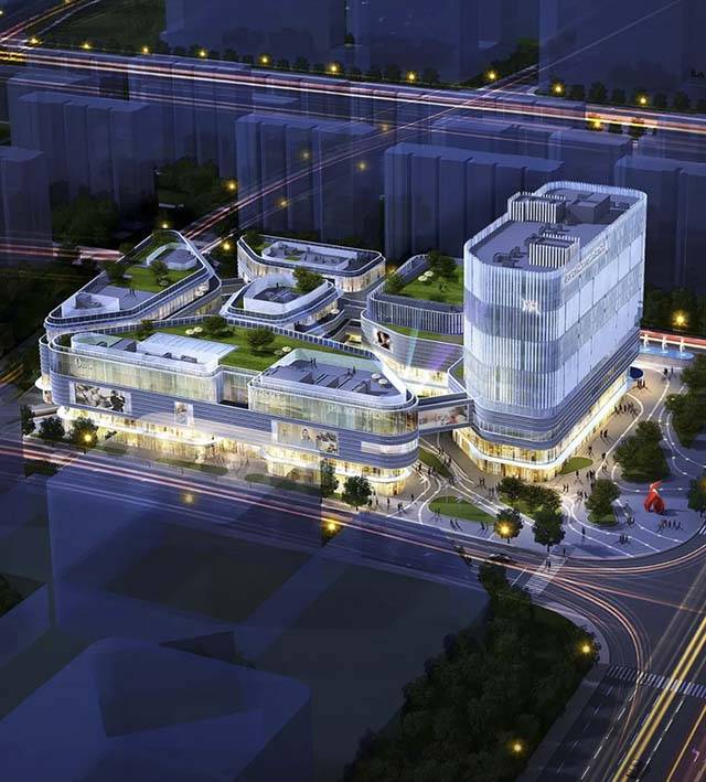 临港首个国际化社区震撼来袭!上海蓝湾天地商业综合体设计超吸晴
