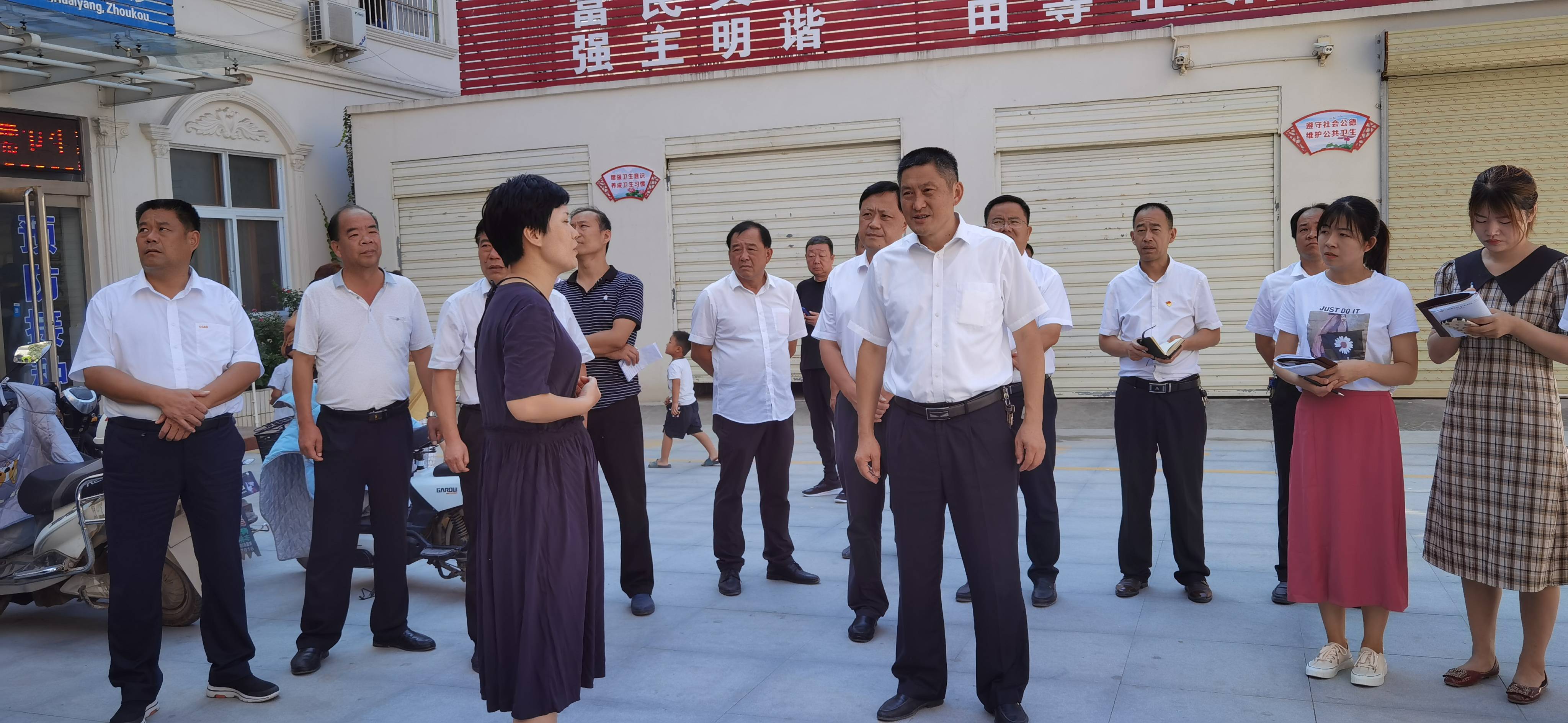 淮阳区政府区长王毅带队检查指导创卫工作_手机搜狐网