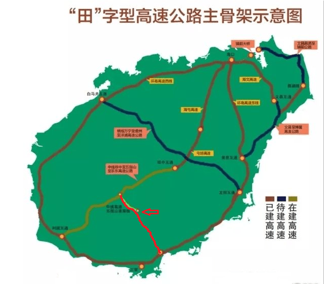 山海高速规划图图片