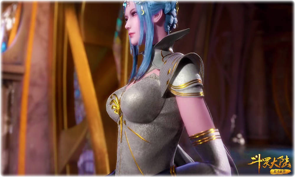 斗罗119集:唐月华的侧身有多美?身材尽显,说是第一美也不为过