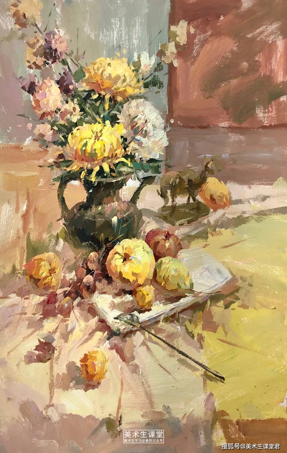 胡晓东全国色彩名师丨附高清色彩静物作品