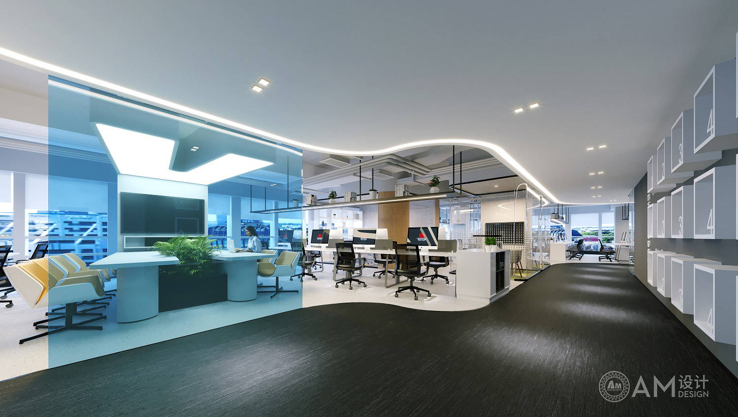 am:未来办公室装修设计趋势_康华