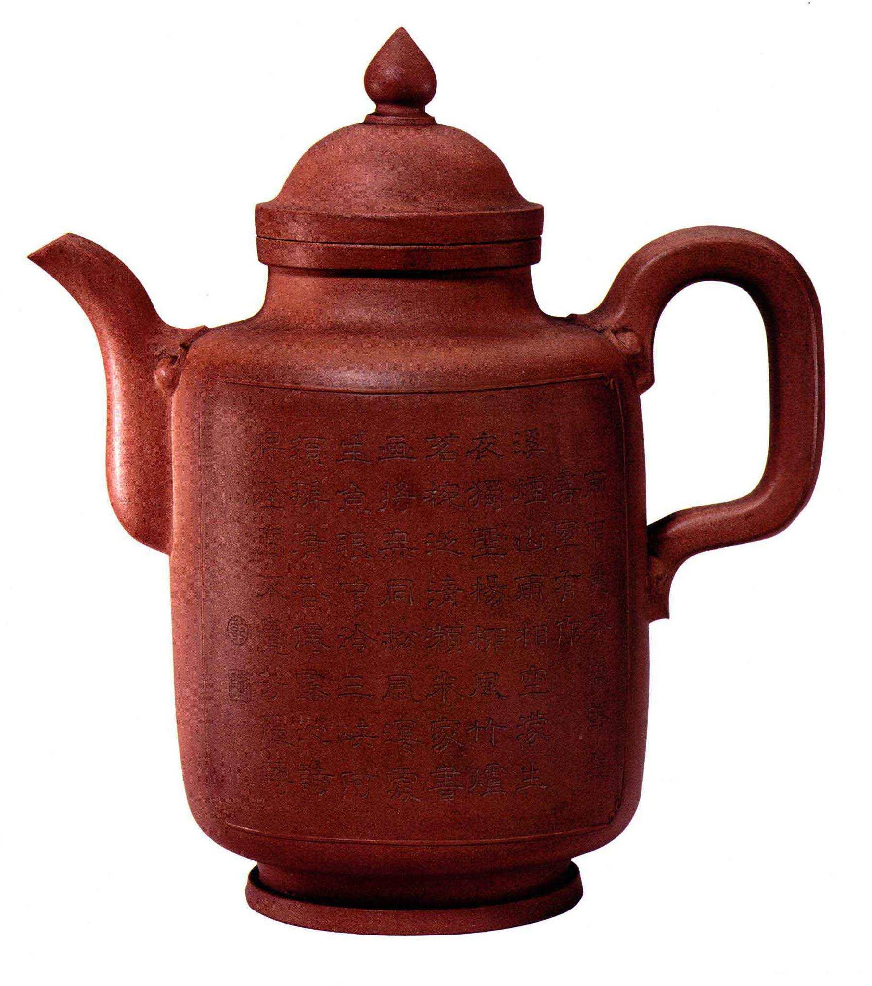 原创中国陶瓷文化有宁静优雅之美感的宜兴窑紫砂茶壶乾隆皇帝御用