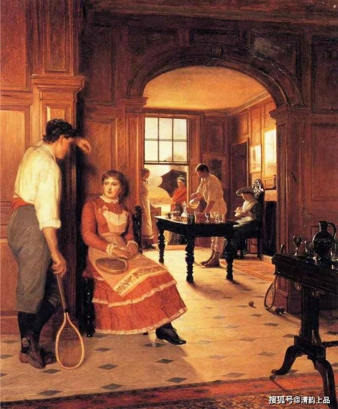 名画欣赏:西方绘画名家油画经典作品选集