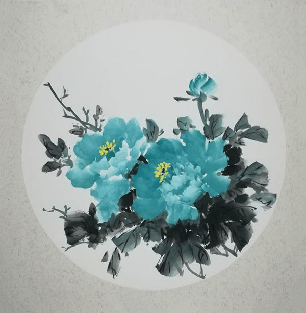 画家耿庆荣作品鉴赏笔触洒脱清新脱俗