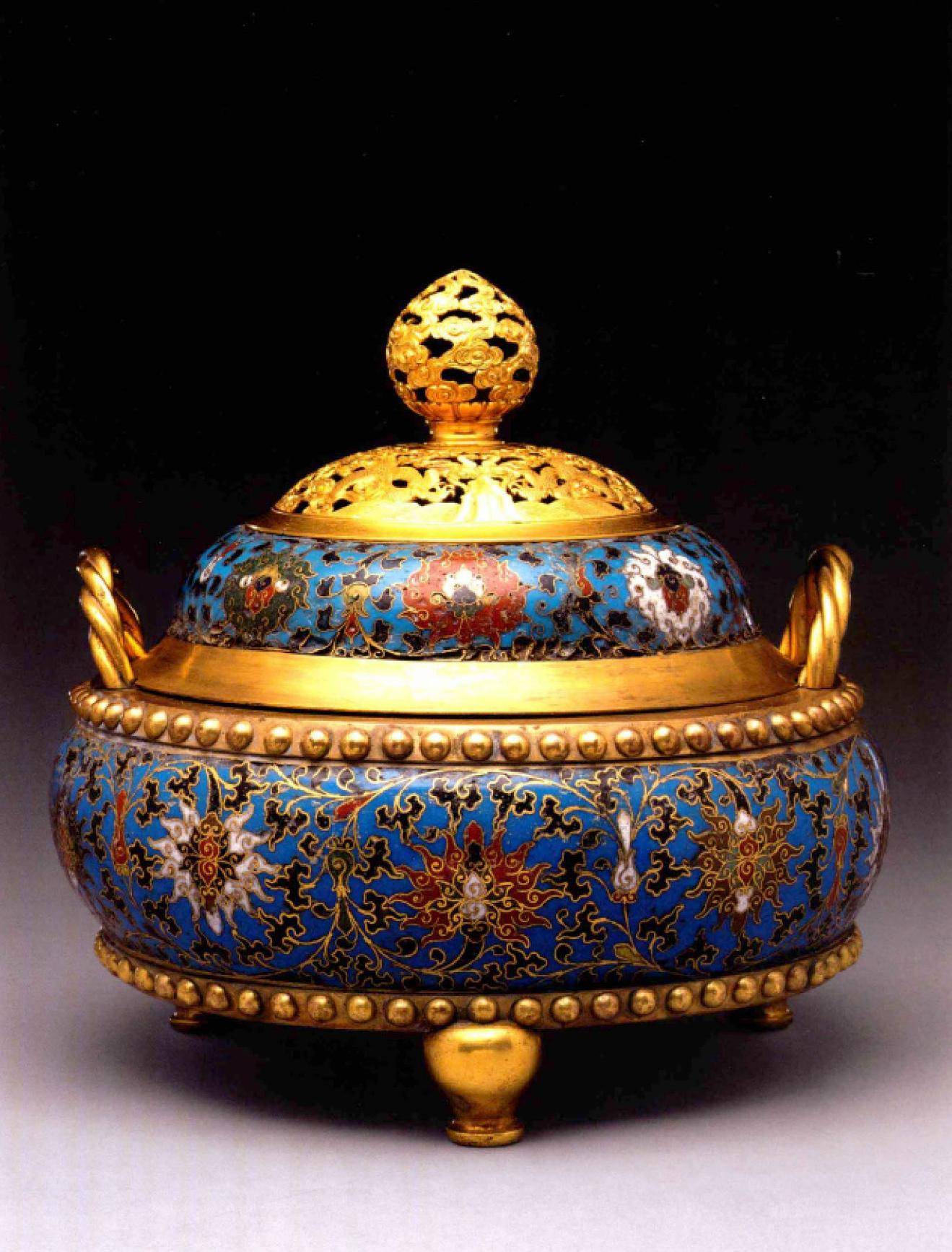 原创故宫珍藏宝物民间难得一见的珐琅器珍贵的历史文化遗产