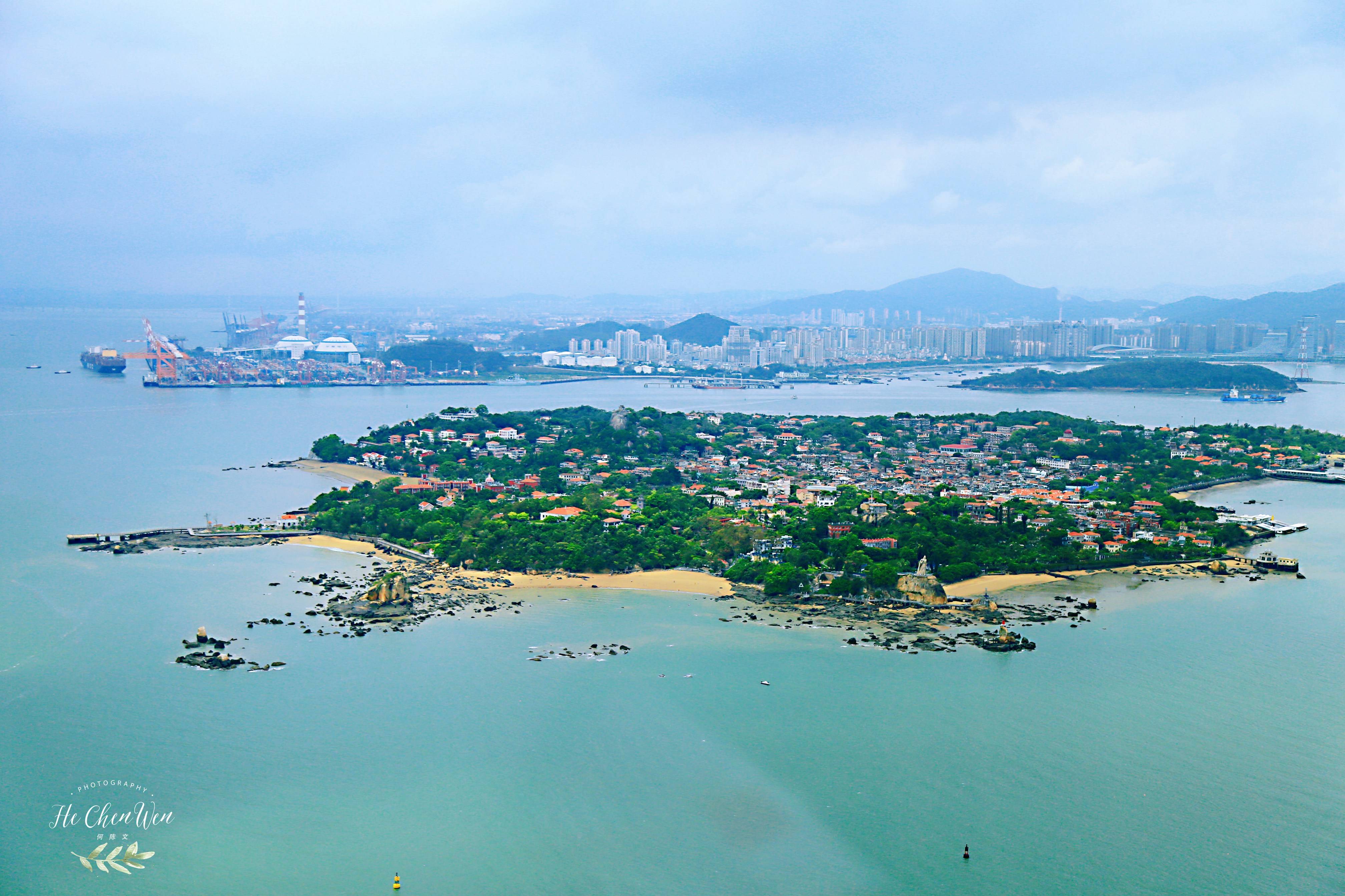 厦门第一高楼,300米高空俯瞰厦门,美景尽收眼底