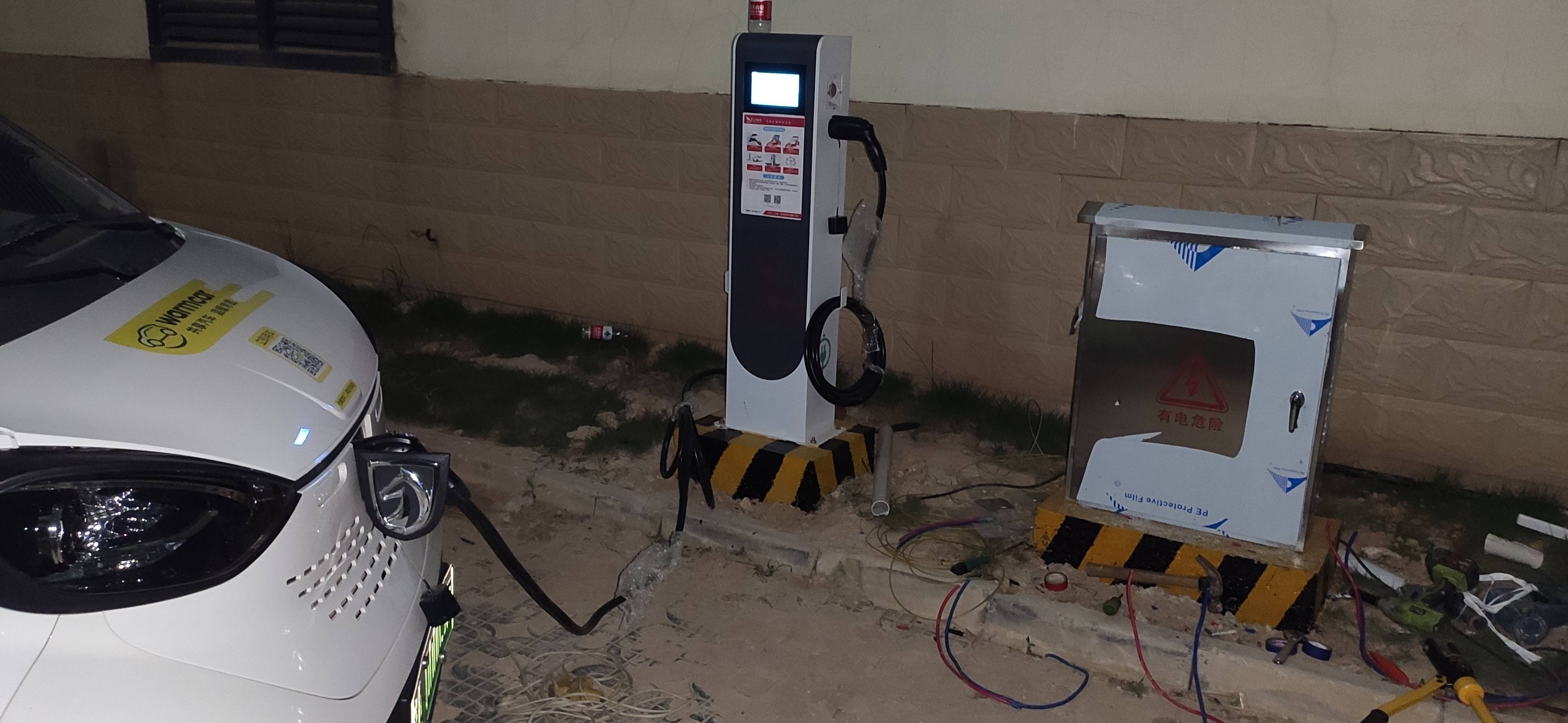 5台云鸟能源智能交流充电桩在诞生啦