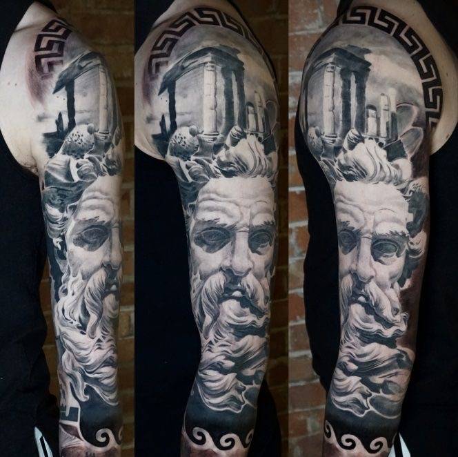 希腊神话十二主神纹身图片
