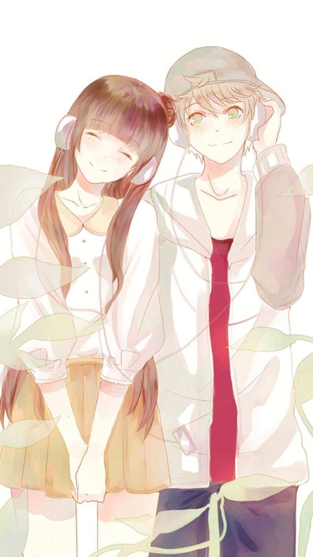 只用情侣头像情侣壁纸你们换了没一大批动漫情侣手机壁纸来袭