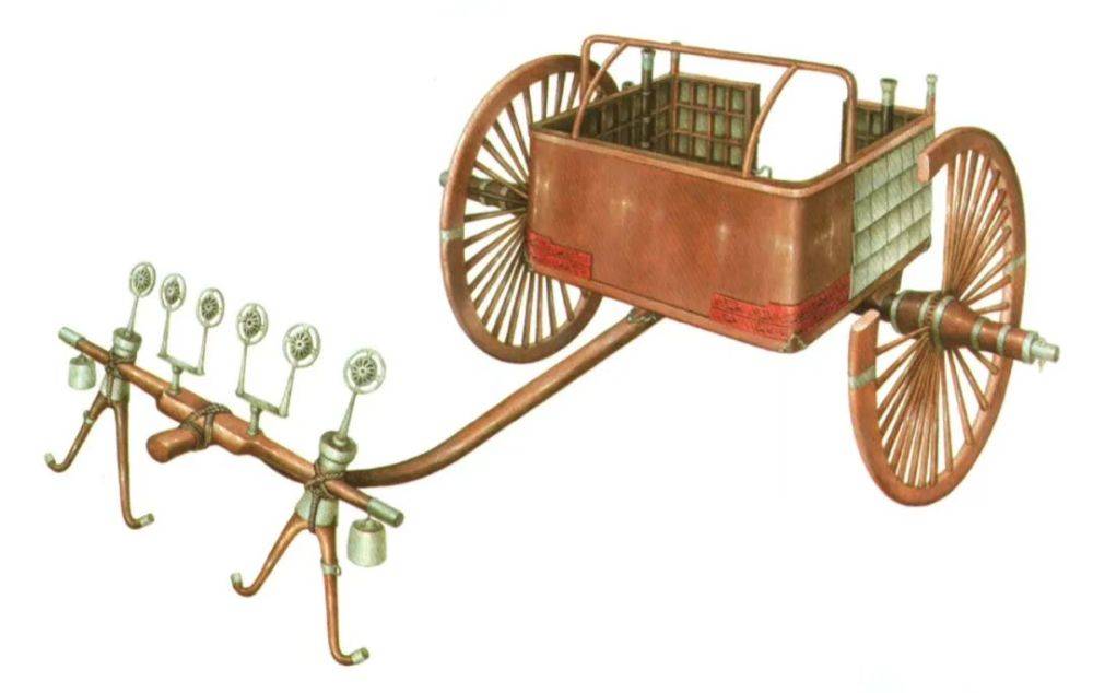 "再现"!2000多年前古战车