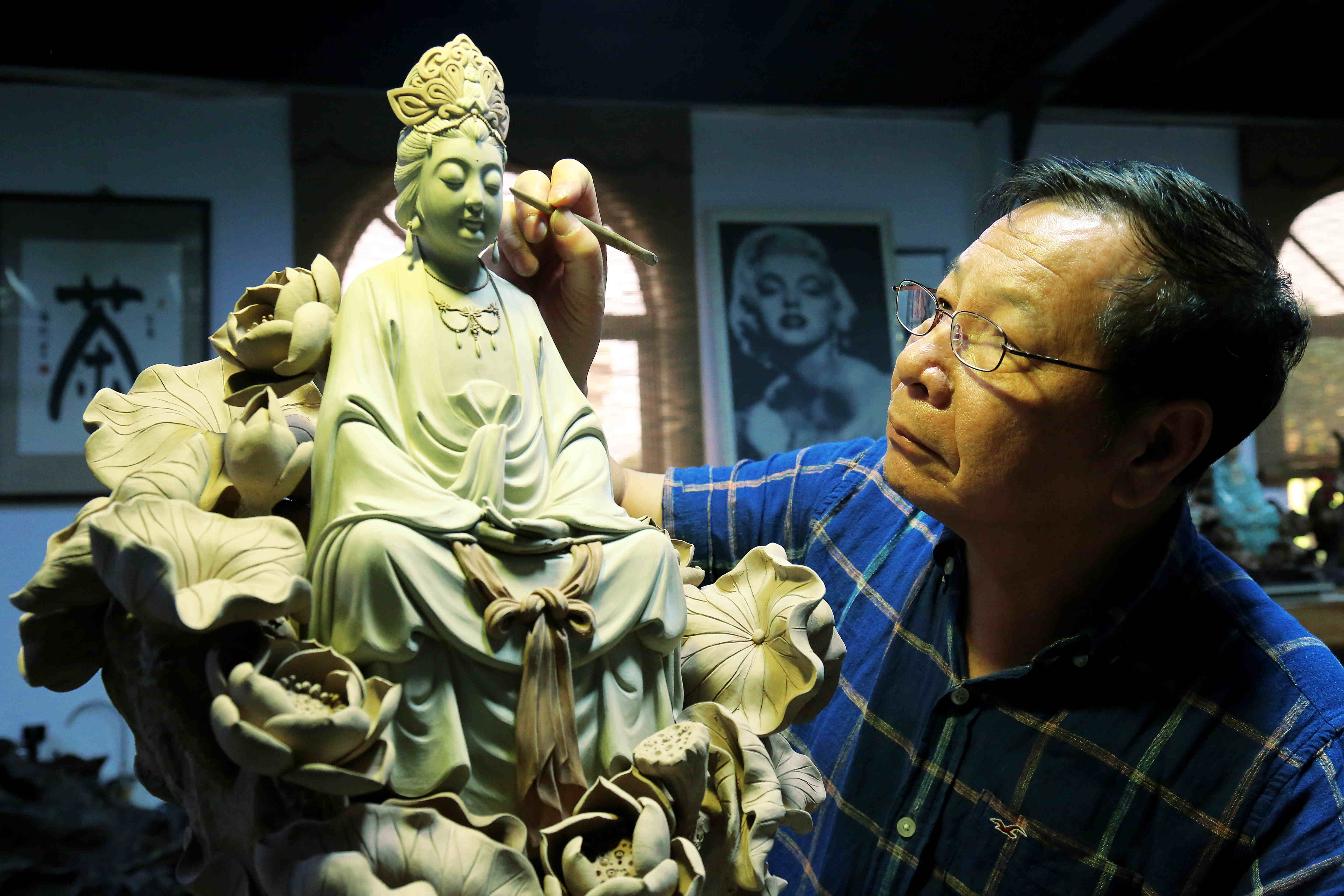 中国工艺美术大师潘柏林艺术之路在岭南会开幕