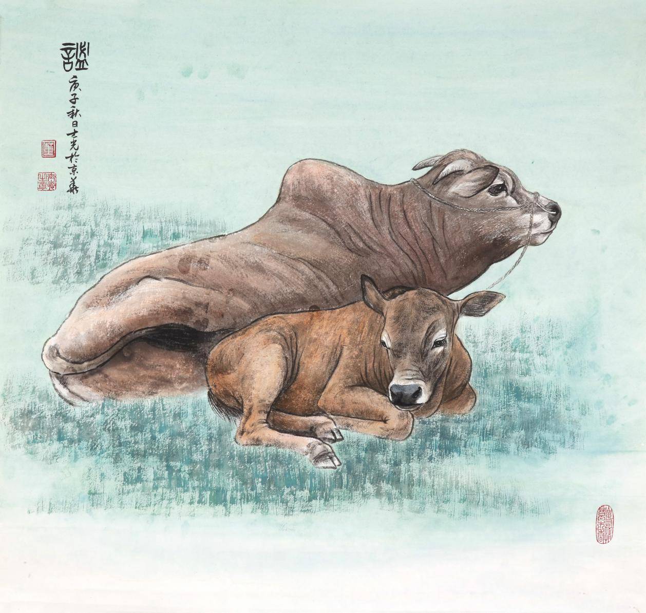 传承李氏画牛堪称一绝 世界级牛人 董士光——传