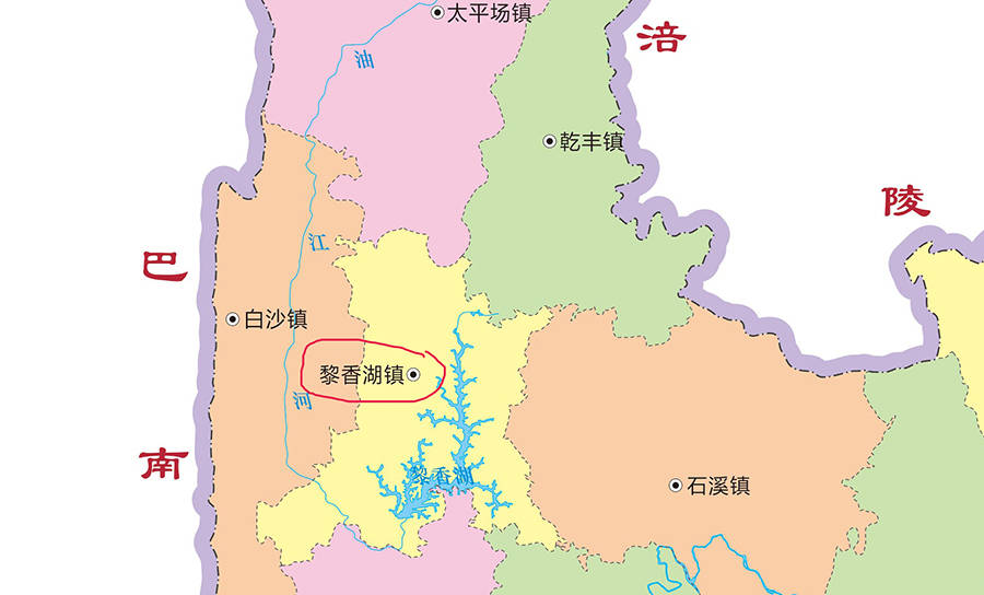 重庆南川地图 县城图片