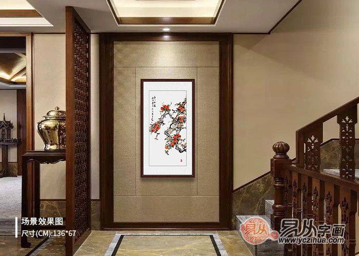 家里玄关挂画怎么选,第一幅就美哭我了