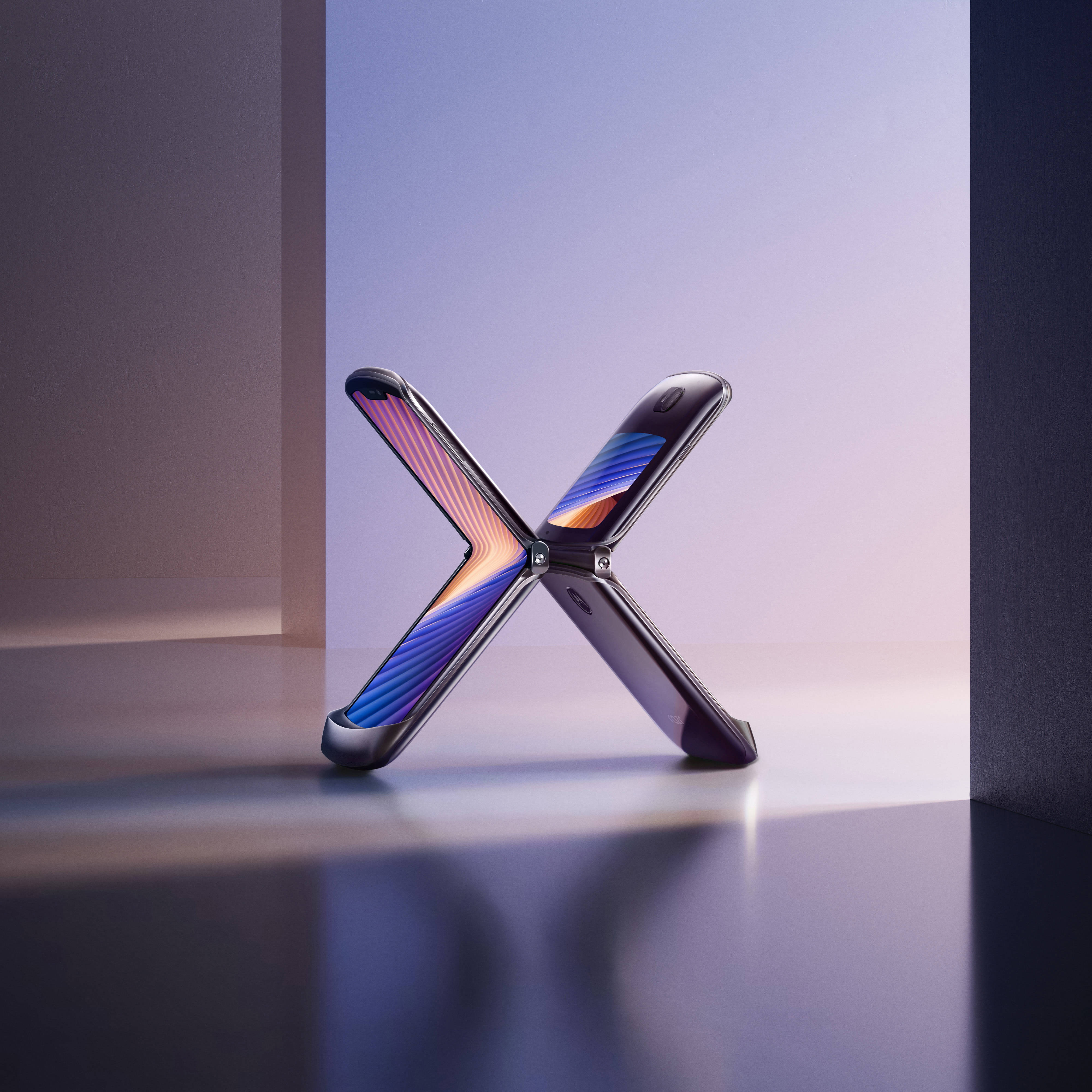 moto razr新刀锋系列折叠手机,5g时代王者归来