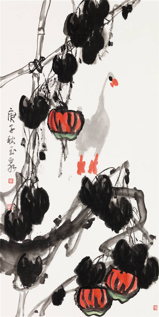 齐风京韵一一传承创新弘扬大写意精神第六届齐辛民艺术中心师生展