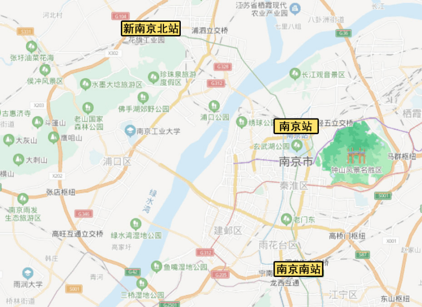 南京火车站位置地图图片