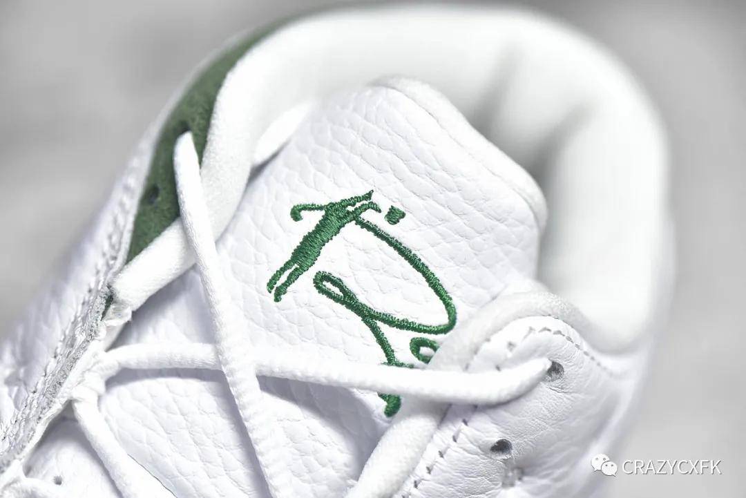 air jordan 13 retro ray allen pe 雷阿伦 aj13 白绿球鞋