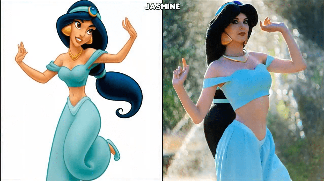 迪士尼15位公主绝美cos艾莎安娜心动亮相灰姑娘睡美人高度还原