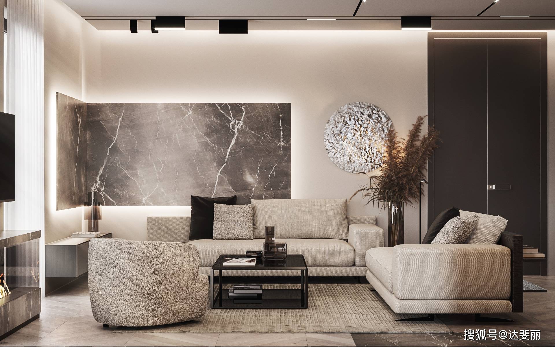 达斐丽 | 撞色家装设计,让你的家碰撞出新潮的时尚感