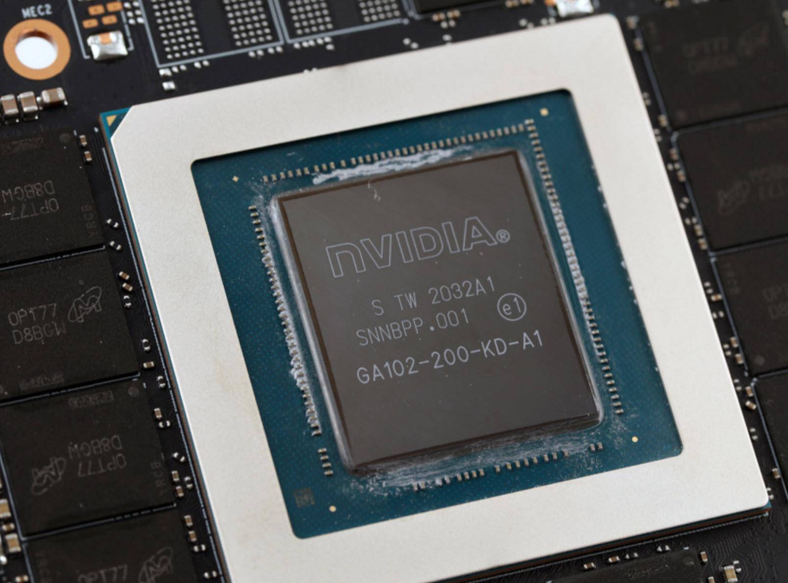 rtx 3080对应的ga102-200高能gpu.