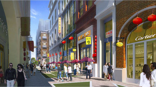 西安又一个潮人商业街区来袭四海唐人街设计效果图提前看