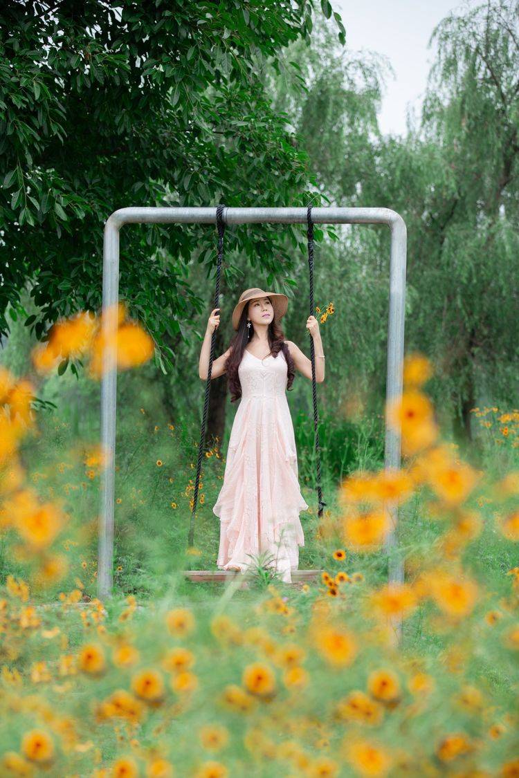 原创人像摄影组图心若明媚岁月暗香