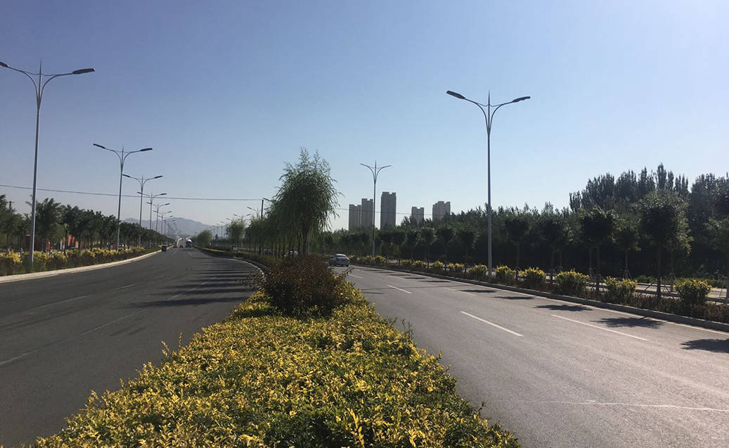 包头市110国道改造工程顺利竣工通车