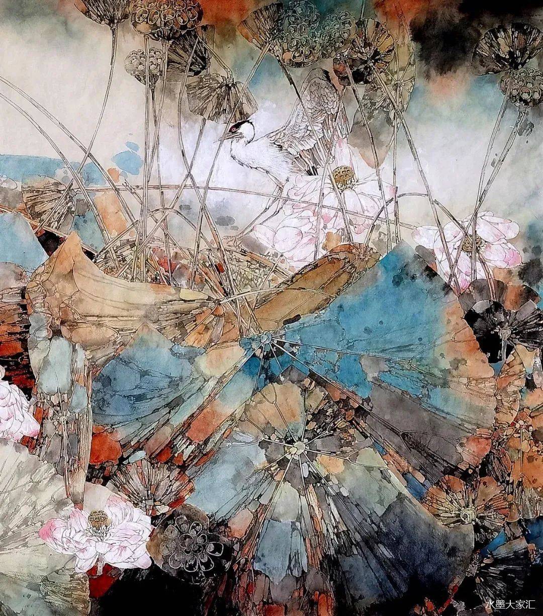 【画说收藏 名家推介】卢东教授:荷花开后西湖好